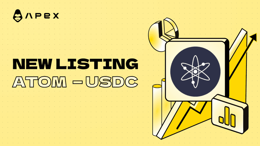 New on ApeX Pro: ATOM-USDC Contracts!